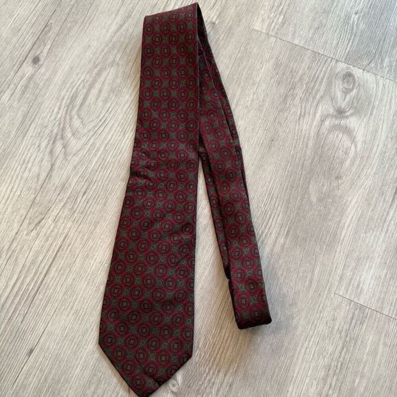 Loewe silk Tie mens made in spain - Picture 4 of 4